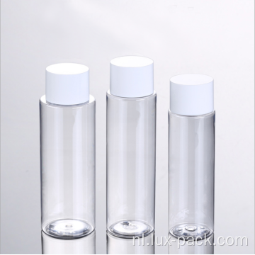 Lege flessen containers dop voor shampoo huisdier plastic